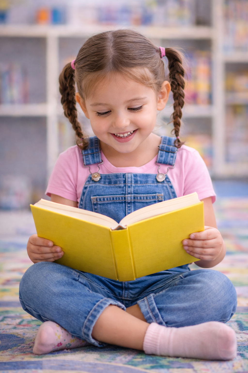 reading book